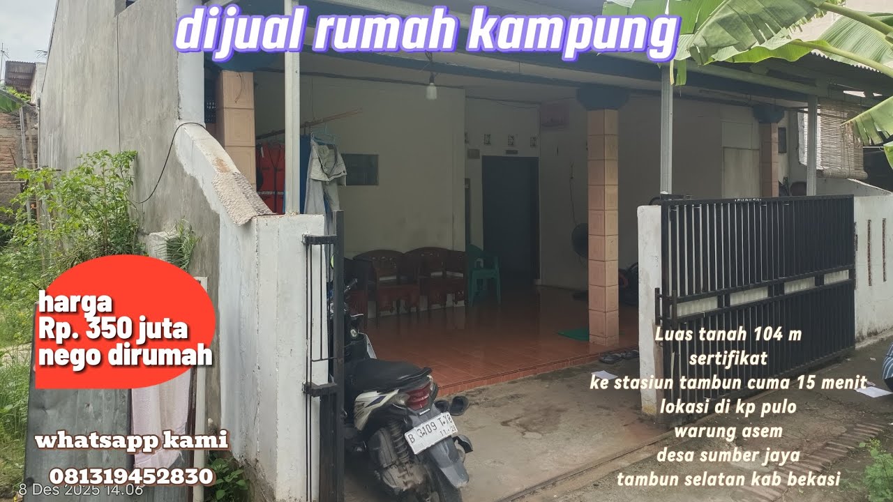 Rumah dijual murah
