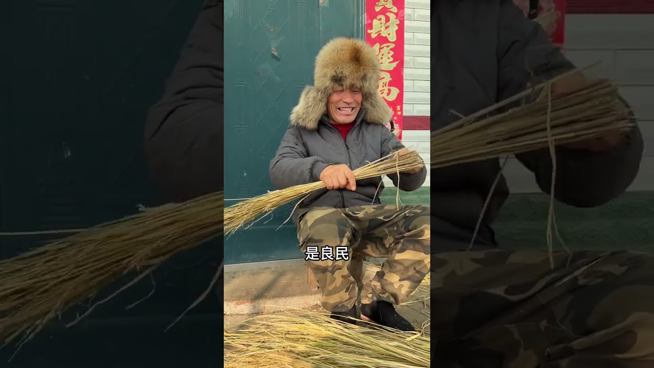 鸡窝编好了，等着吃笨鸡蛋#我的乡村生活 #编鸡窝 #笨鸡蛋