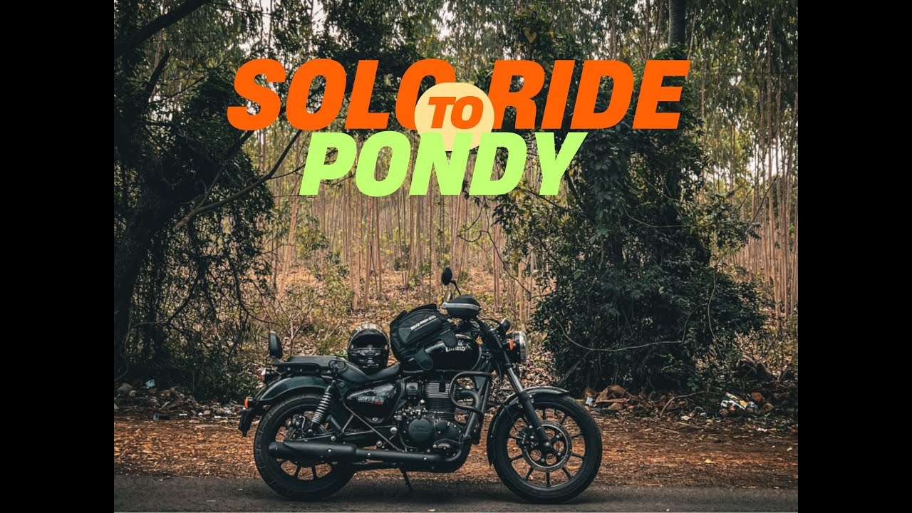 Solo Ride | Pondy via ECR | Breakfast at Marc's Cafe | Tamil Vlog @RajaOnTheWheels