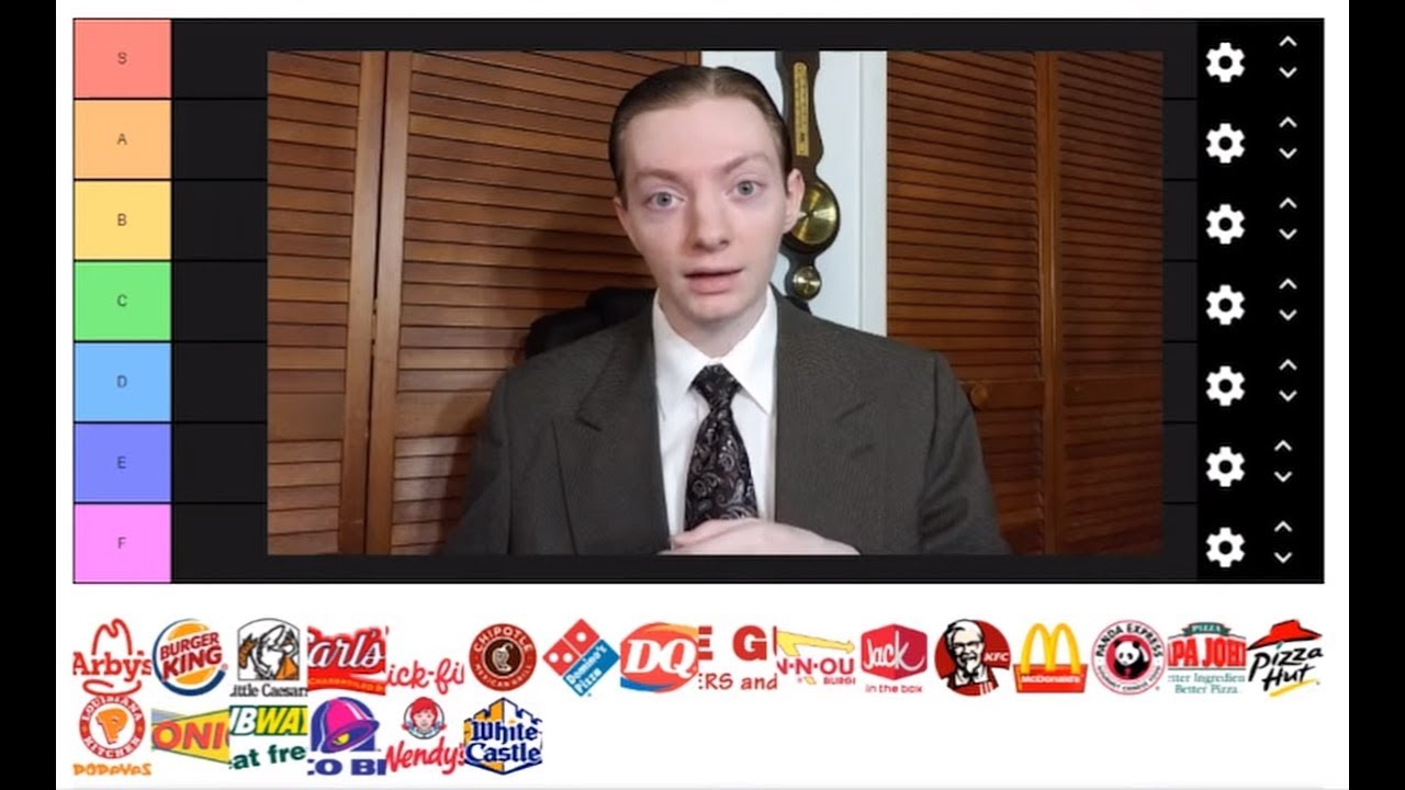 My Response to iDubbbz Fast Food Tier List