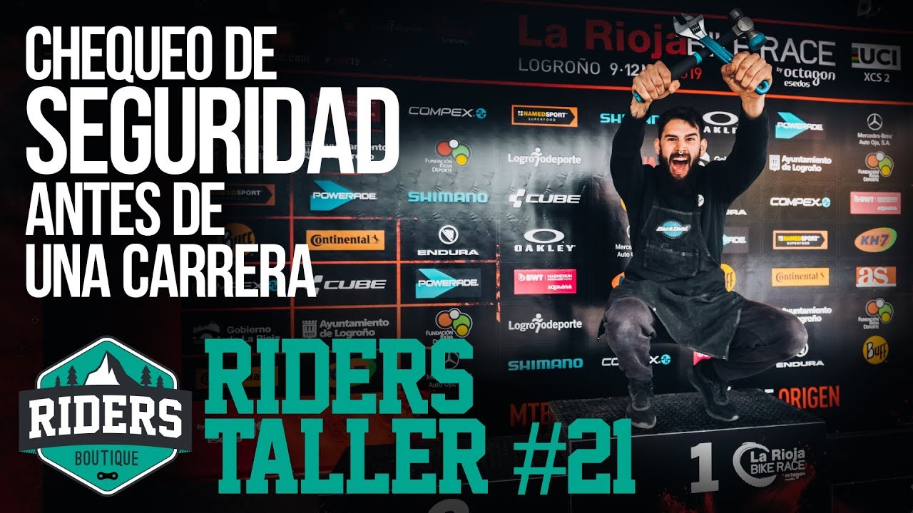 Chequeo de seguridad antes de una carrera. Riders Taller #21
