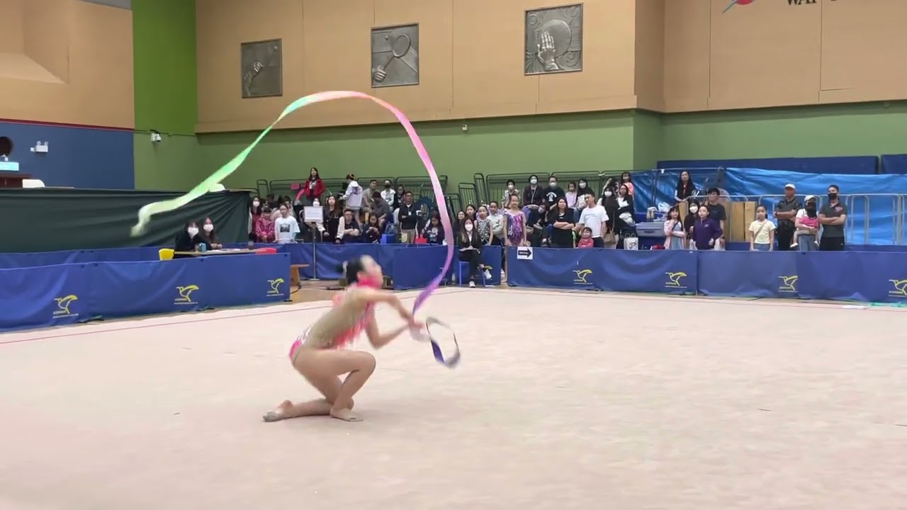 Miori - All around Champion of 2023 Hong Kong Age Group Rhythmic Gymnastics competition