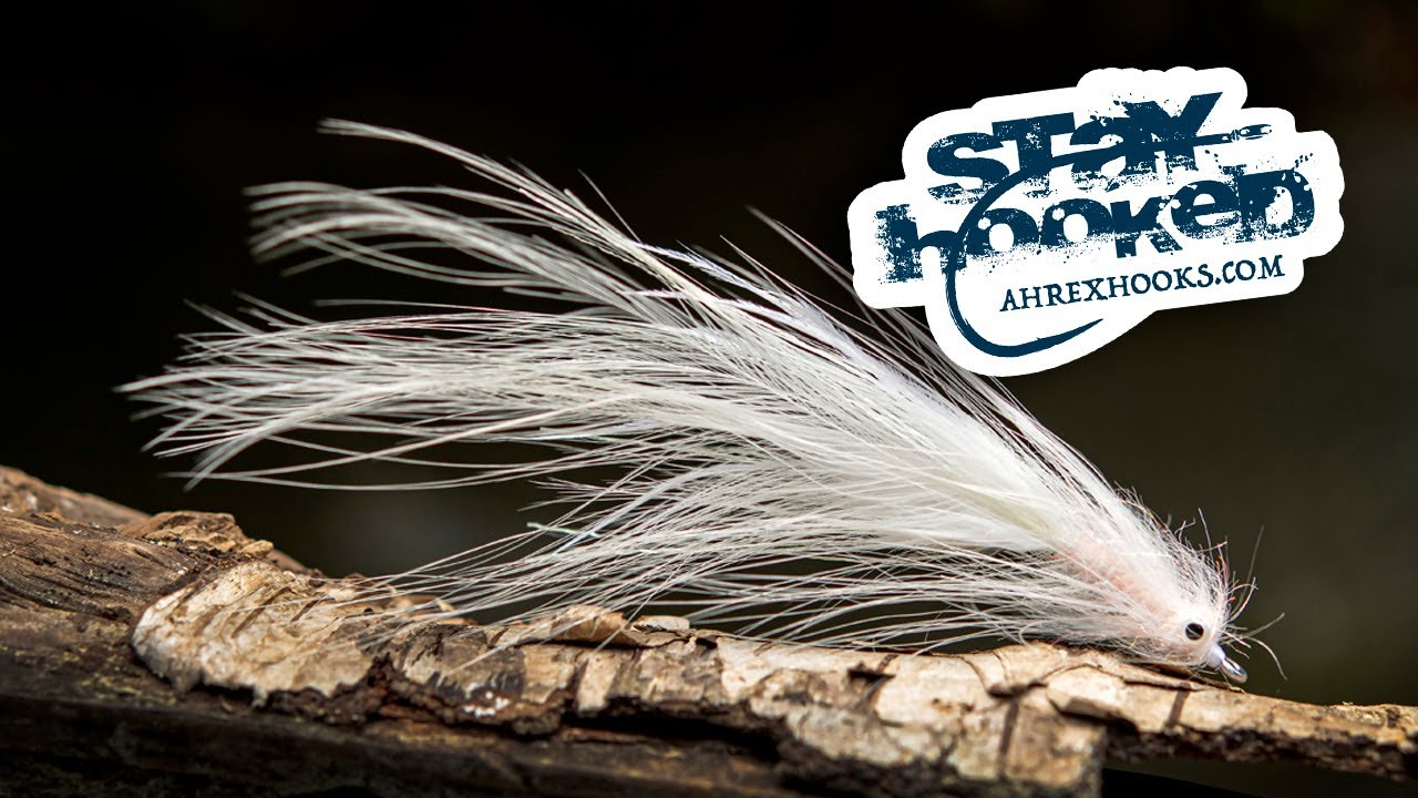 Ahrex &ndash; Alexis Minnow White &ndash; tied by Soren Flarup