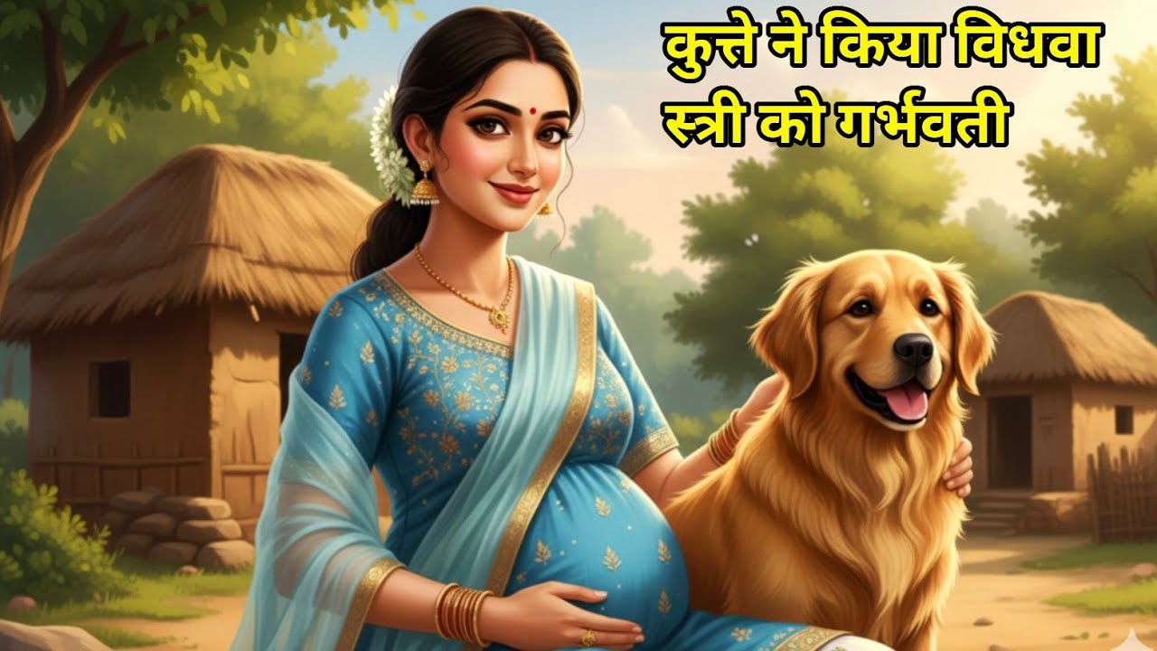 एक विधवा औरत को एक-कुत्ते ने किया गर्भवती | सच जान का सब रह गया हैरान ||