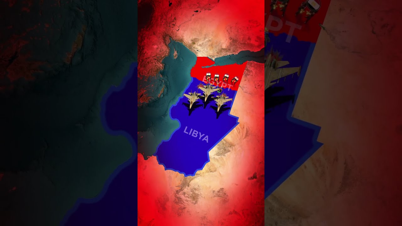 Egypt vs Libya ⚔️😡(Countries & Their Enemies)