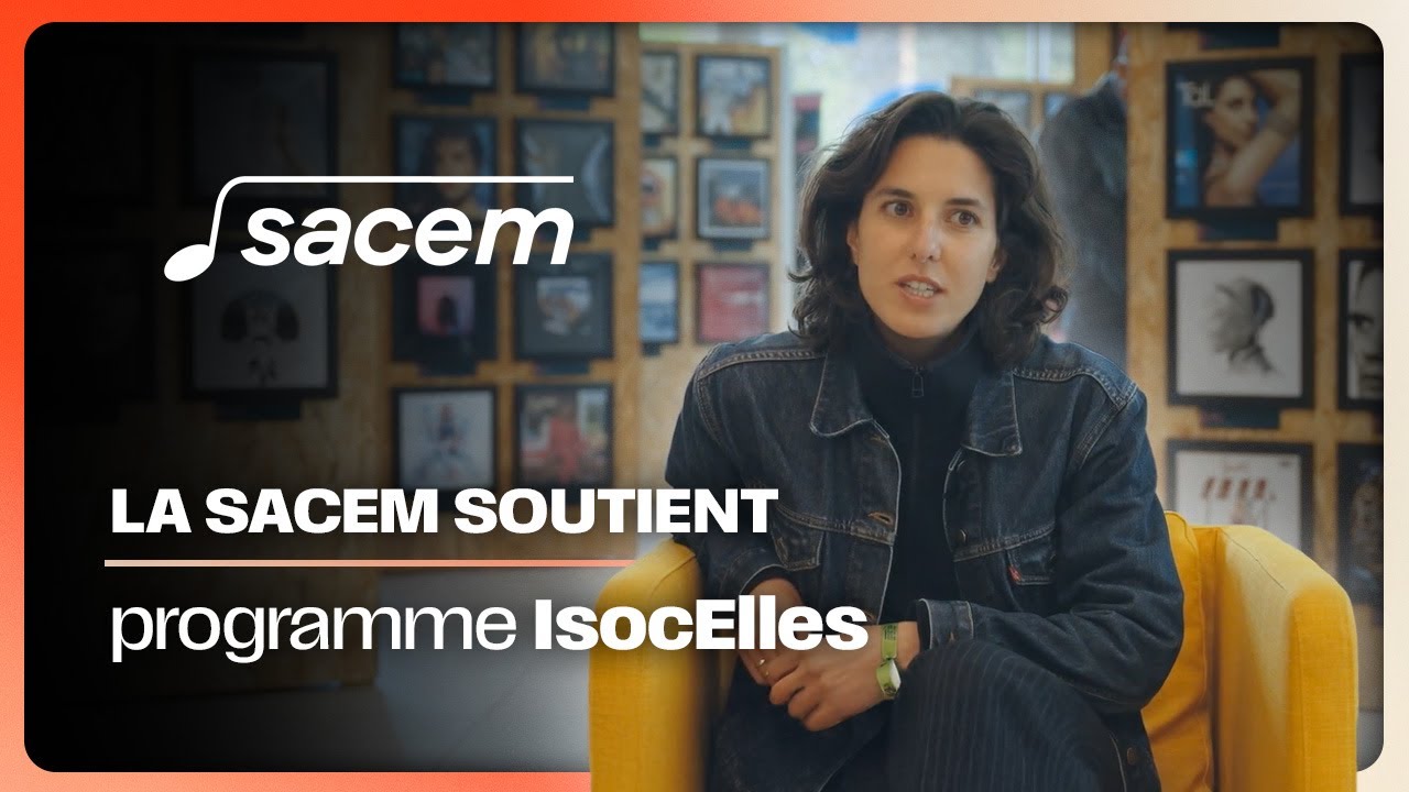 Retour sur le programme isocElles au Printemps de Bourges 2025 | La Sacem soutient