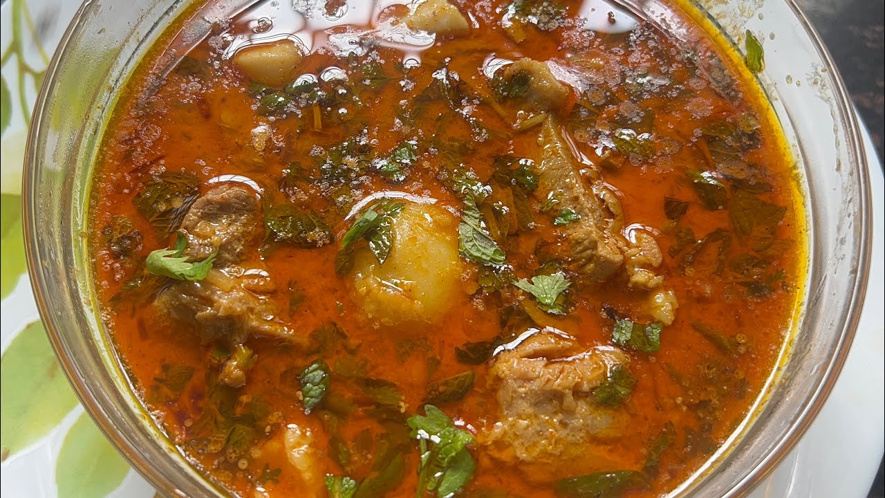 Hyderabadi Mutton Khorma Recipe | Delicious Khorma Serve With Naan 