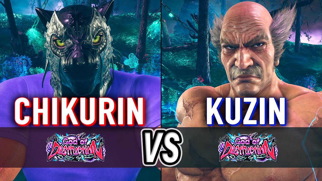 T8 🔥 CHIKURIN (King) vs KUZIN (Heihachi) 🔥 Tekken 8 High Level Gameplay