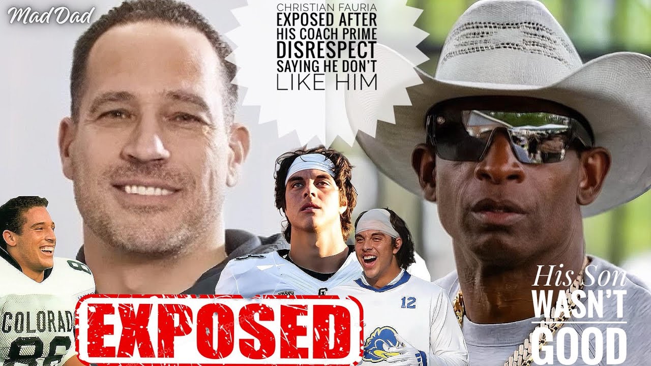 Christian Fauria EXPOSED After His COACH PRIME Hate Sayin He Don’t Like Him HERE’S WHY 🤯