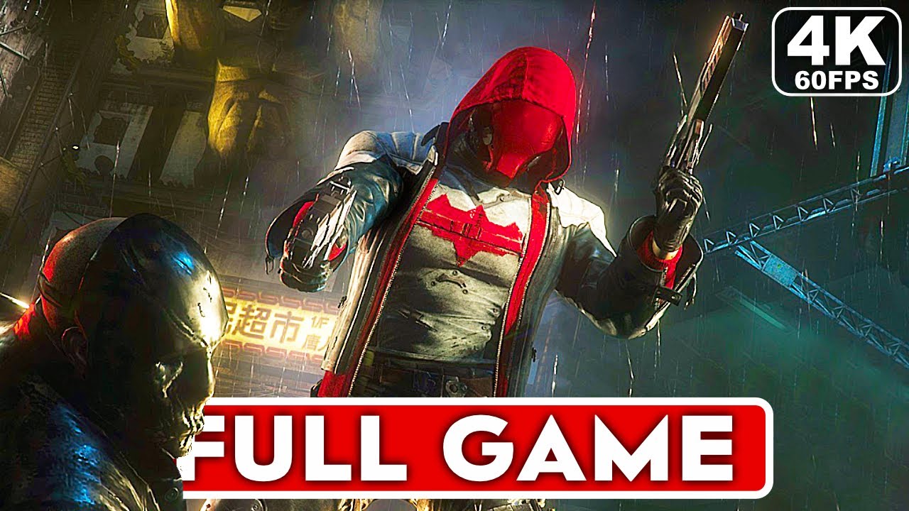 BATMAN ARKHAM KNIGHT Red Hood Gameplay Walkthrough FULL GAME [4K 60FPS PC] - No Commentary
