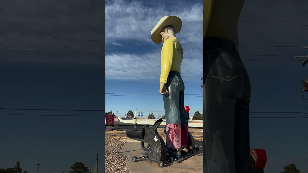 Route66 Cadillac rv park AMARILLO TX #travel #RV #giftshop @ContrettoWlknbss 