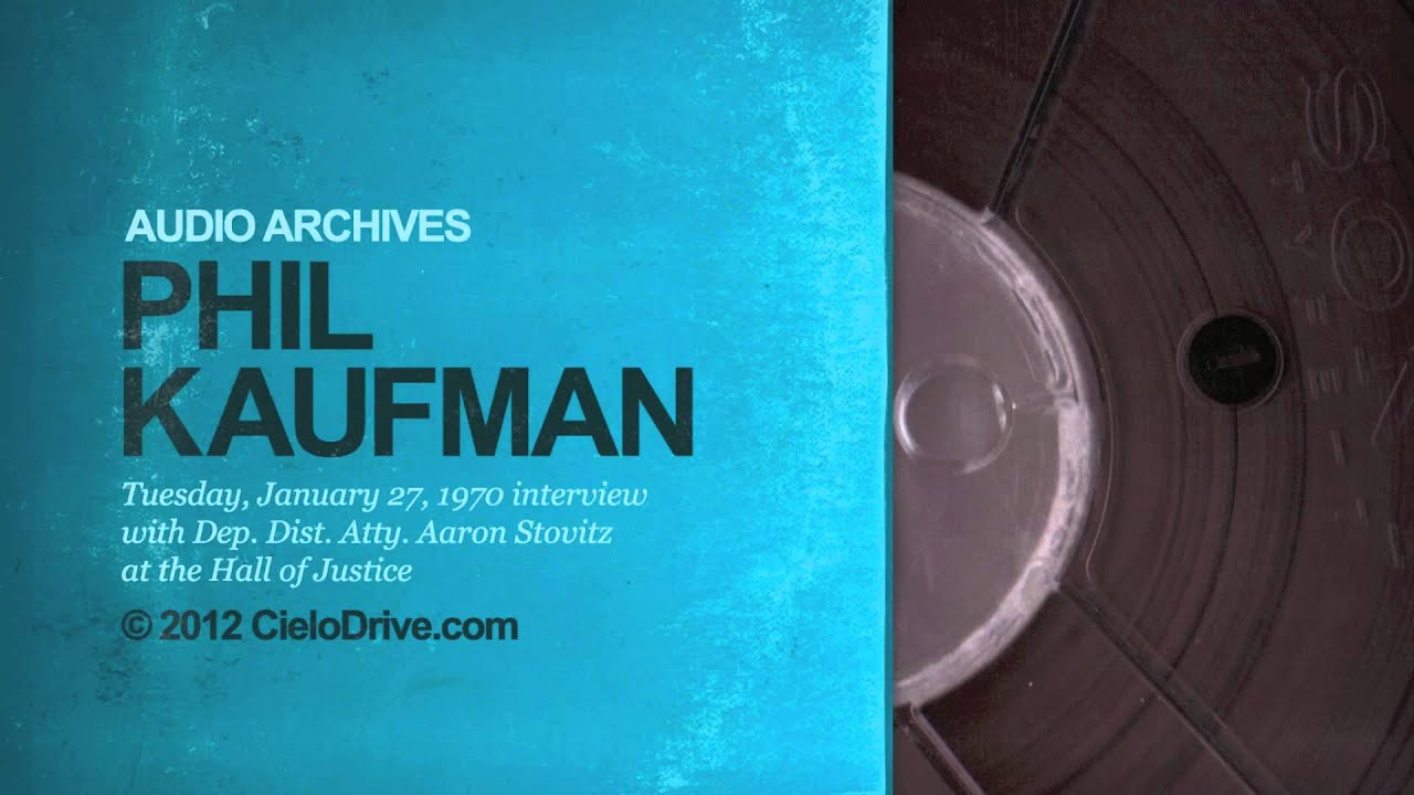 Audio Archives: Phil Kaufman Interviewed by D.A. Aaron Stovitz, January 27, 1970