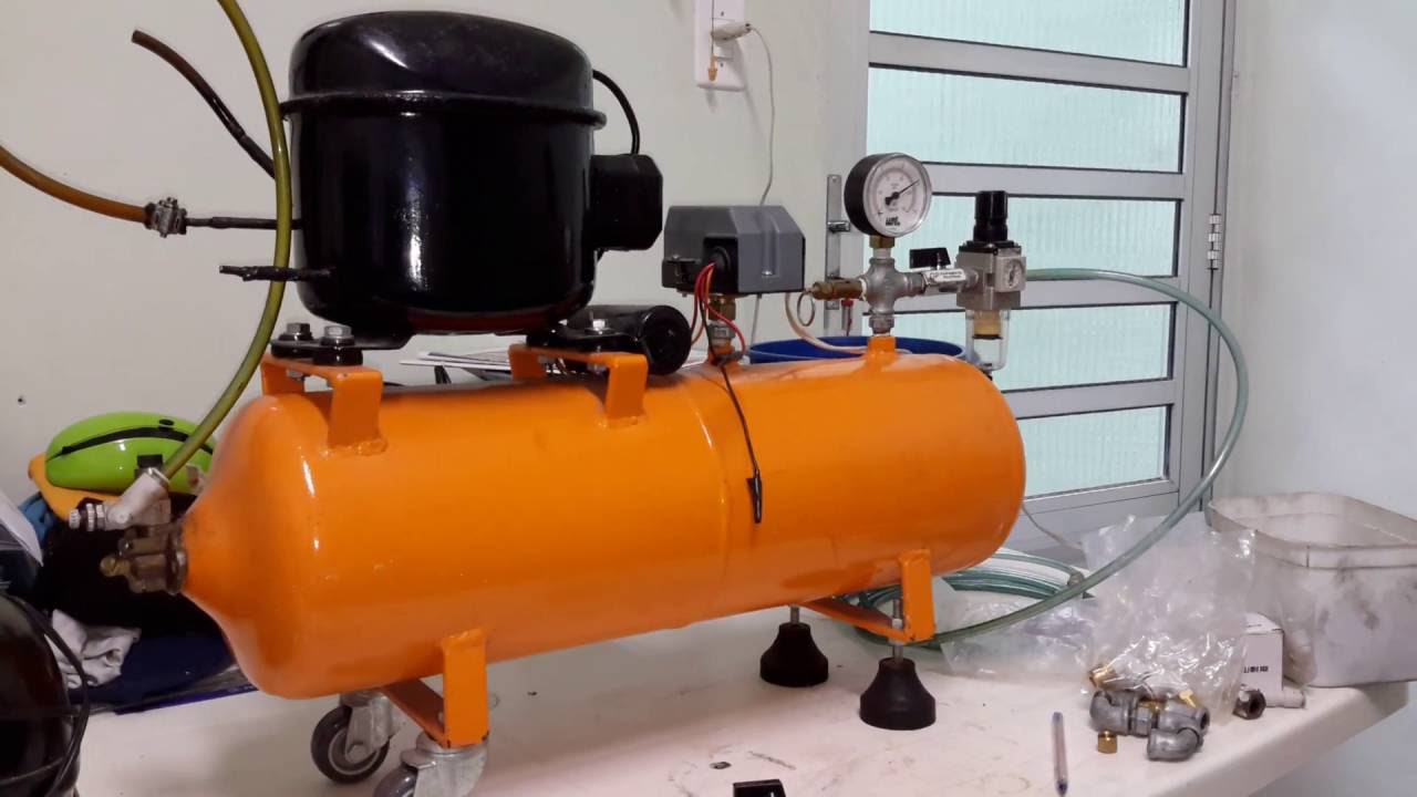 Compressor de Ar Caseiro - Lista de Peças