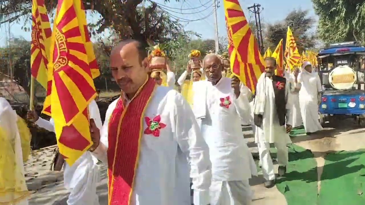 SKV road se gaon gaon chal rahi Kalash Yatra#om#bk#murili