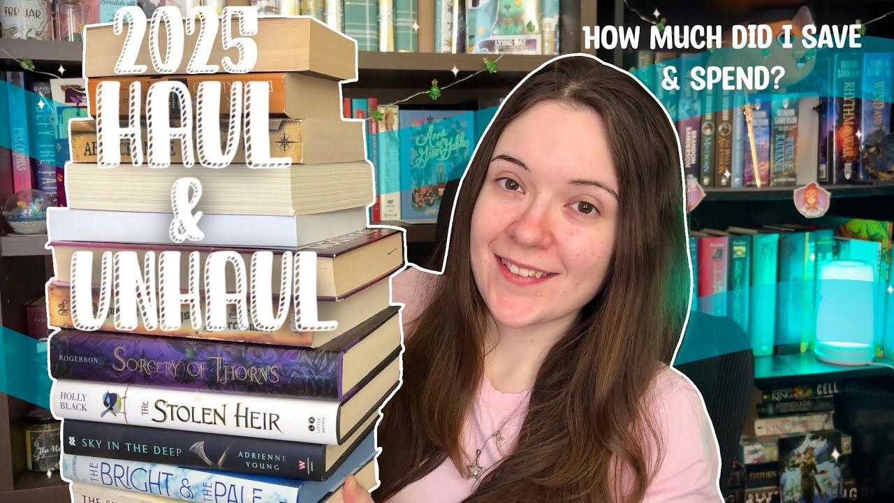 2025 Haul & Unhaul | All the Books I Got This Year & Am Getting Rid Of 