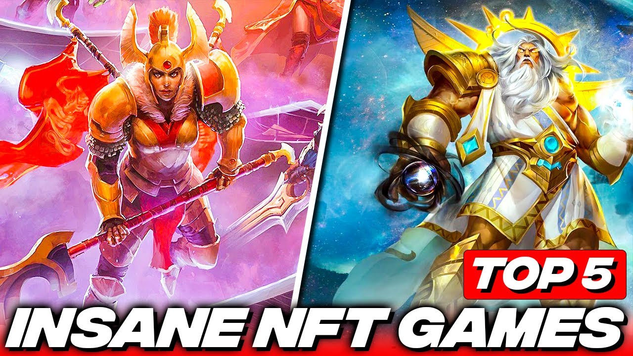 Top Five NFT games you need to know about | NFT Games 2022