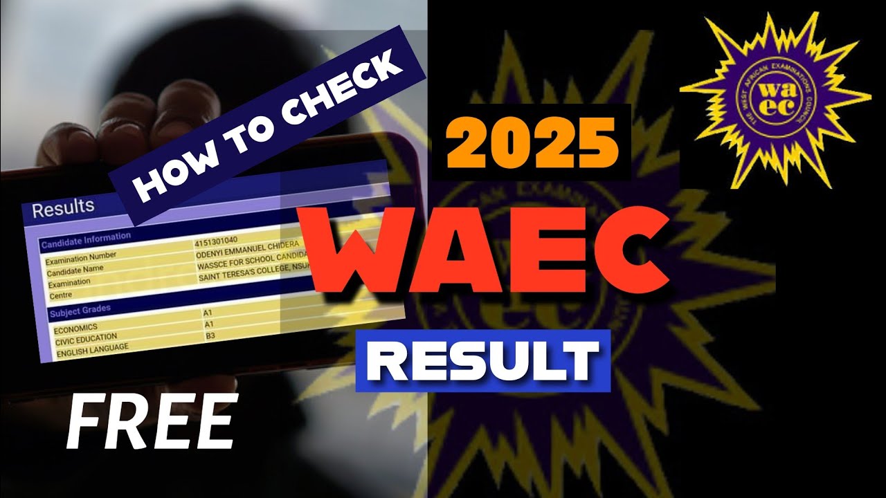 How to check 2025 WAEC Result with your phone FREE 