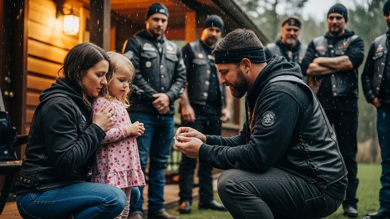 « Ne le laissez pas me faire de mal », murmura-t-elle… Le lendemain, 40 Hells Angels arrivèrent.