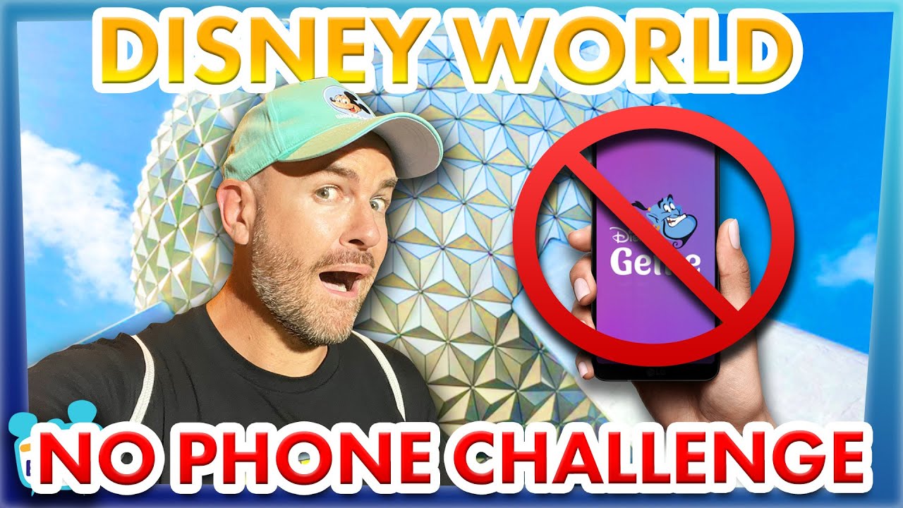 Can I STOP Disney World From FORCING Me To Use My Phone -- EPCOT