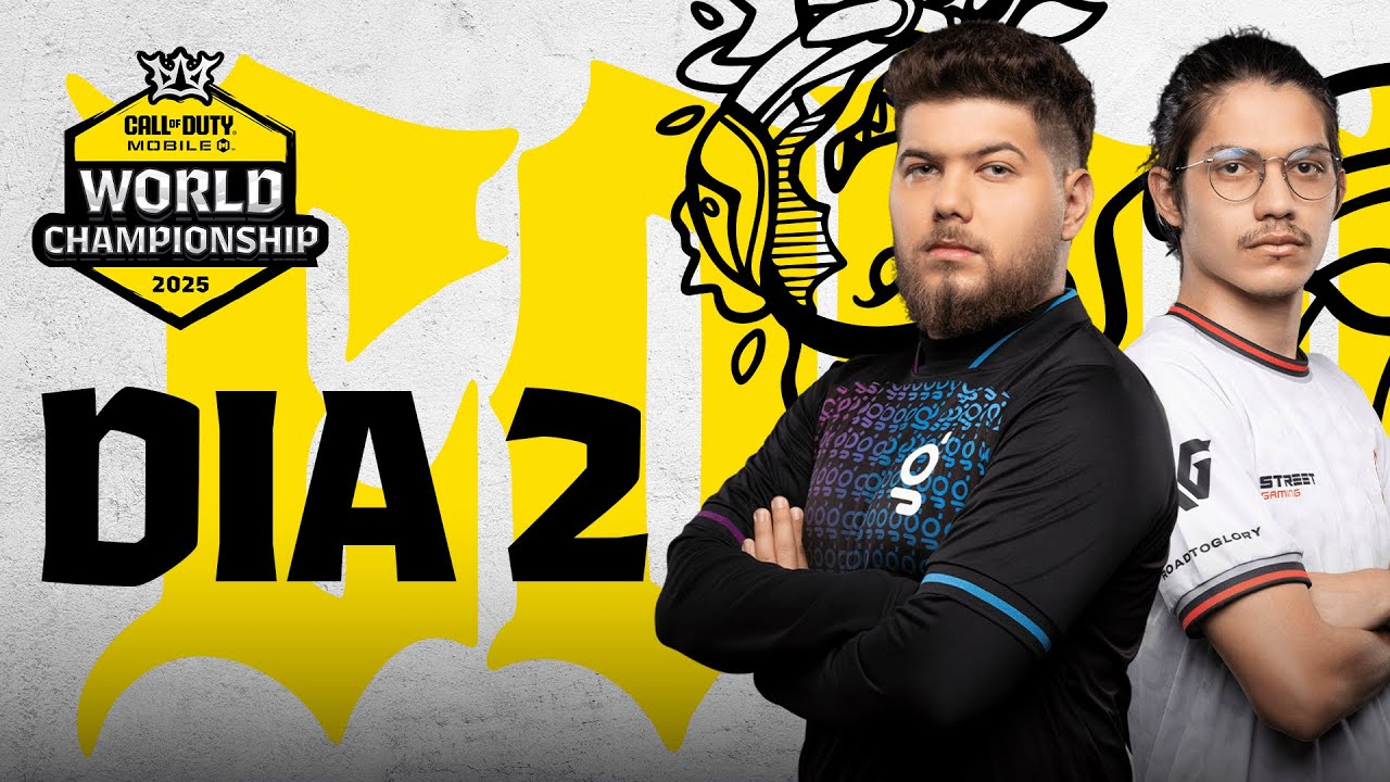 AO VIVO: Stage 5 2025 World Championship - DIA 2 TODOS OS JOGOS | Call of Duty: Mobile