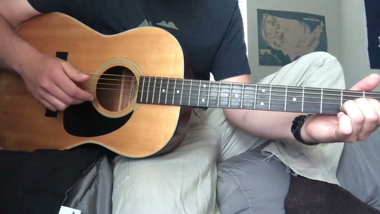Seeing all red shakey graves guitar lesson