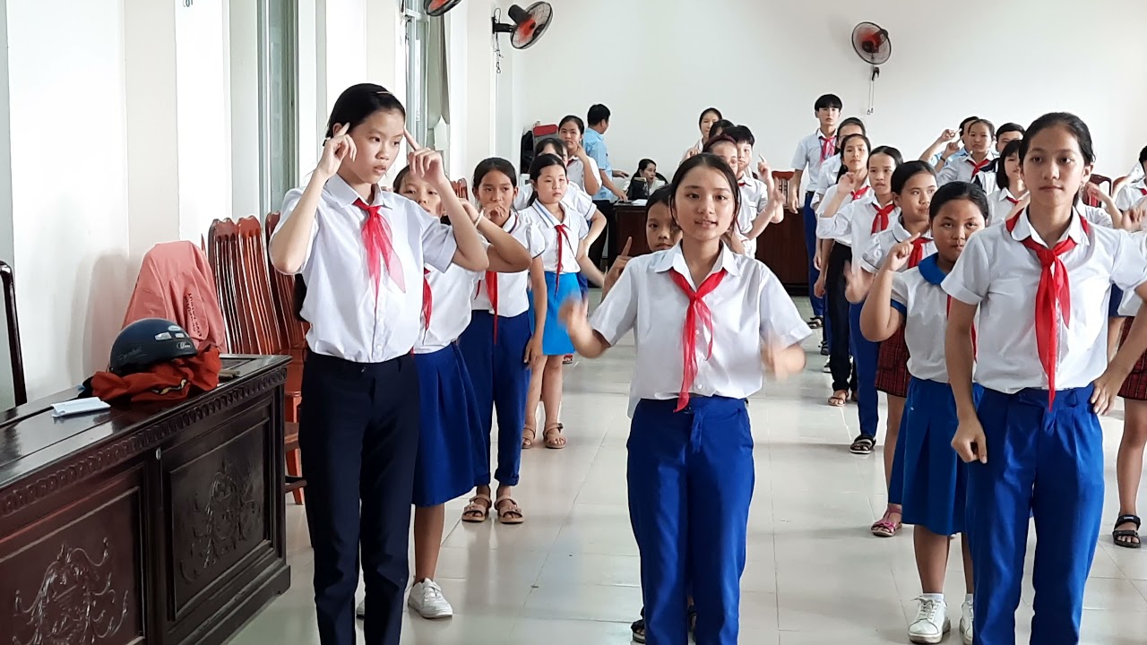 Múa 5 ngón tay xinh - GD chống xâm hại trẻ em - Cam Lộ😝