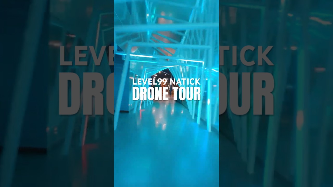 Drone Tour of Level99 Natick!