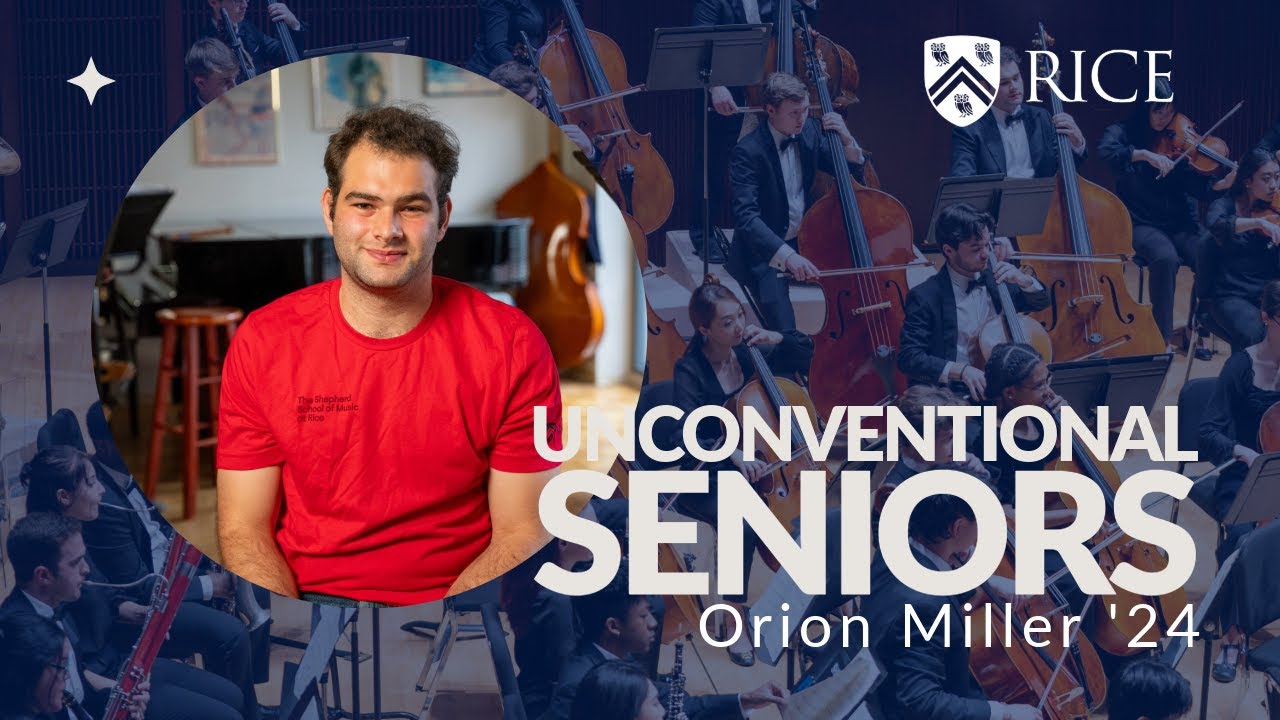 Unconventional Students at Rice: Orion Miller finds a world-class education and music school at Rice