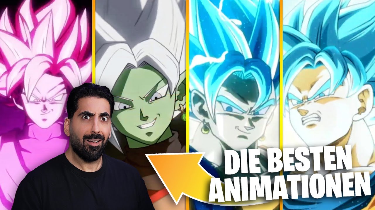 Die BESTEN Animationen 😱🔥 Alle Infos & Details zu LR Vegito & Zamasu!