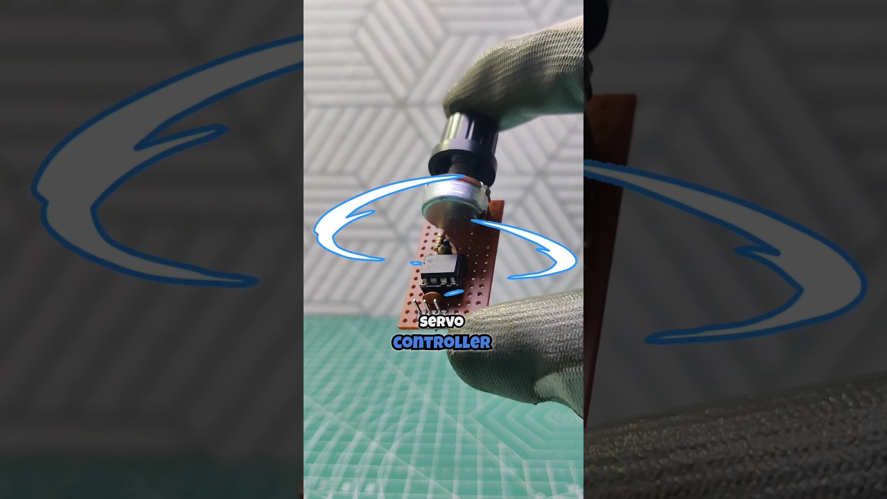 | Understanding point of this | Potentiometer based servo motor controller ||#tech#electronics#servo