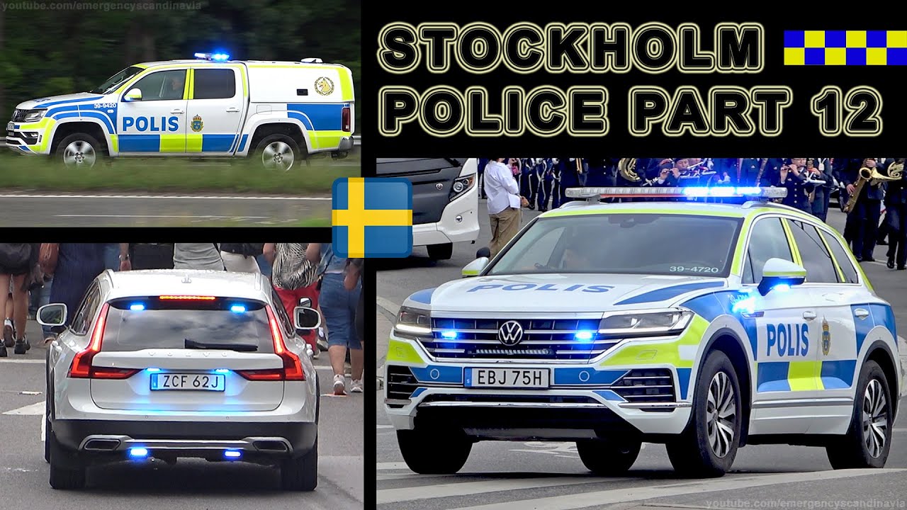 Polis/Police Stockholm utryckning/responding (collection) #12