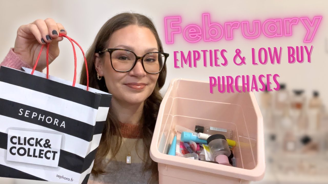 PURCHASES AND EMPTIES 2024 || Makeup Rehab // February Update