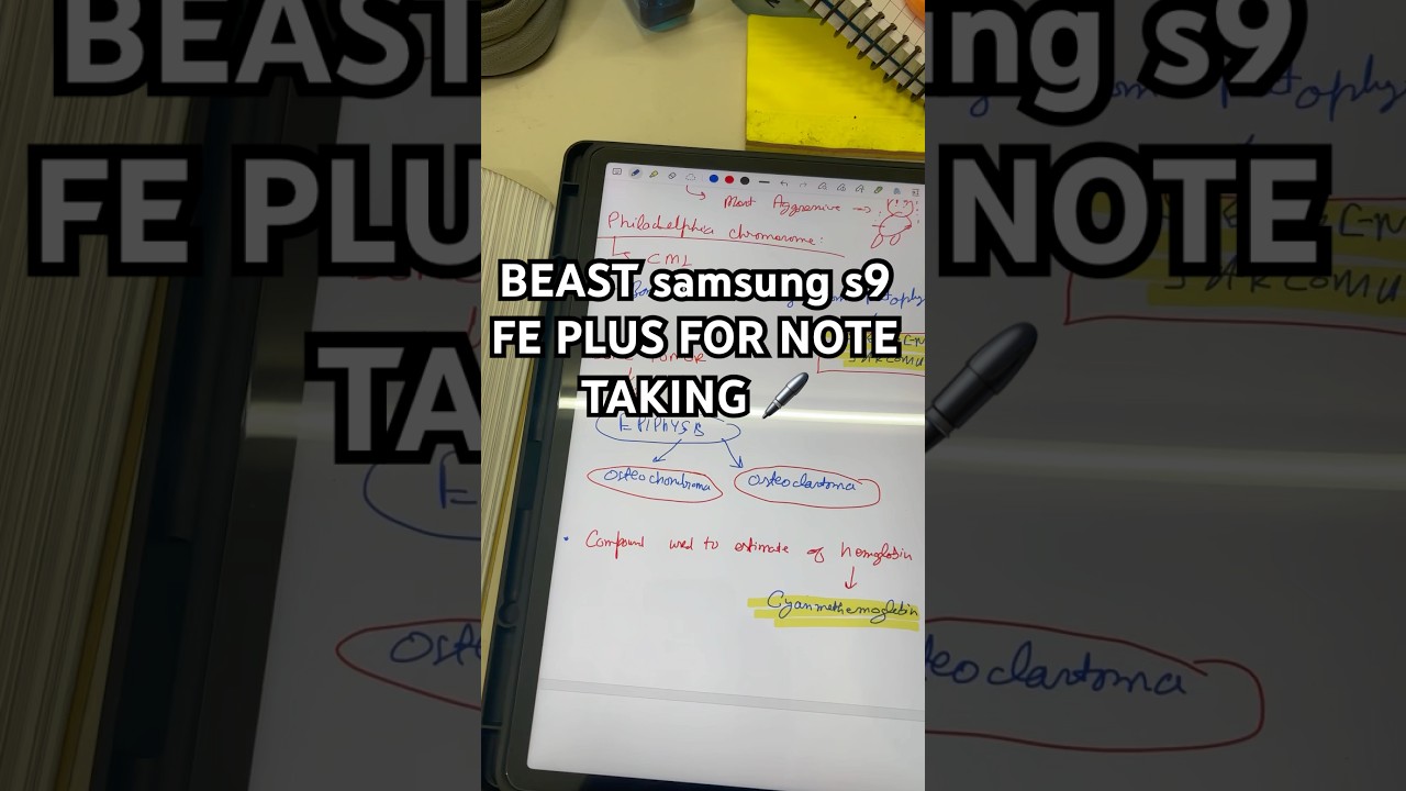 BEAST SAMSUNG S9 FE PLUS for note taking