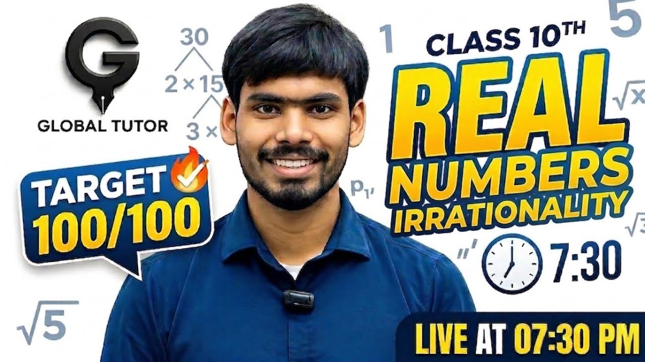 Real Numbers || Irrationality ||Class 10th Math's || By Pawan Maurya Sir