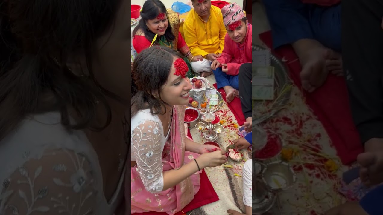 दशैमा नानीबाबुको रमाइलो।