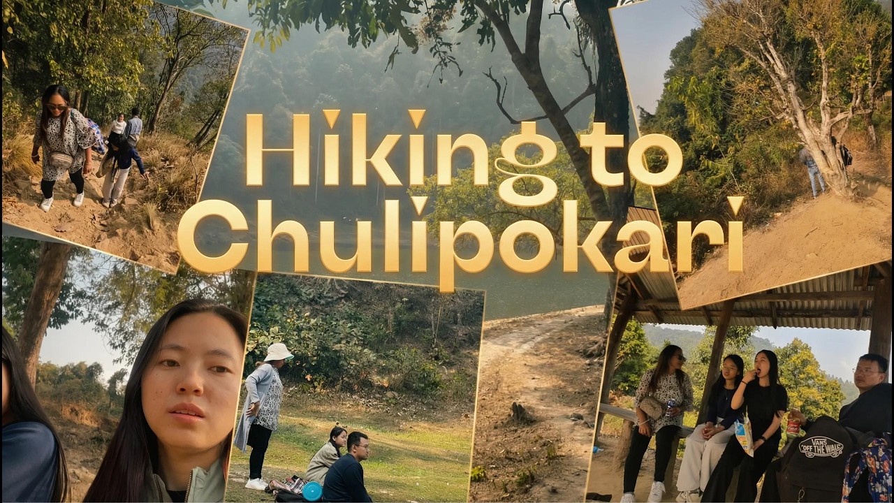 Chulipokhari Hiking with Family🌿⛰️ #nepal #nature  #travel  #family  #chulipokhari #hiking