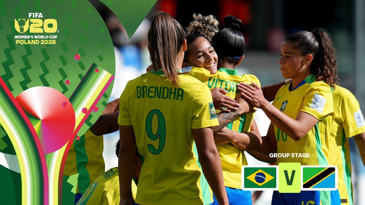 Highlights | Brazil 4-1 Tanzania | FIFA U-20 Women's World Cup 2026&trade;