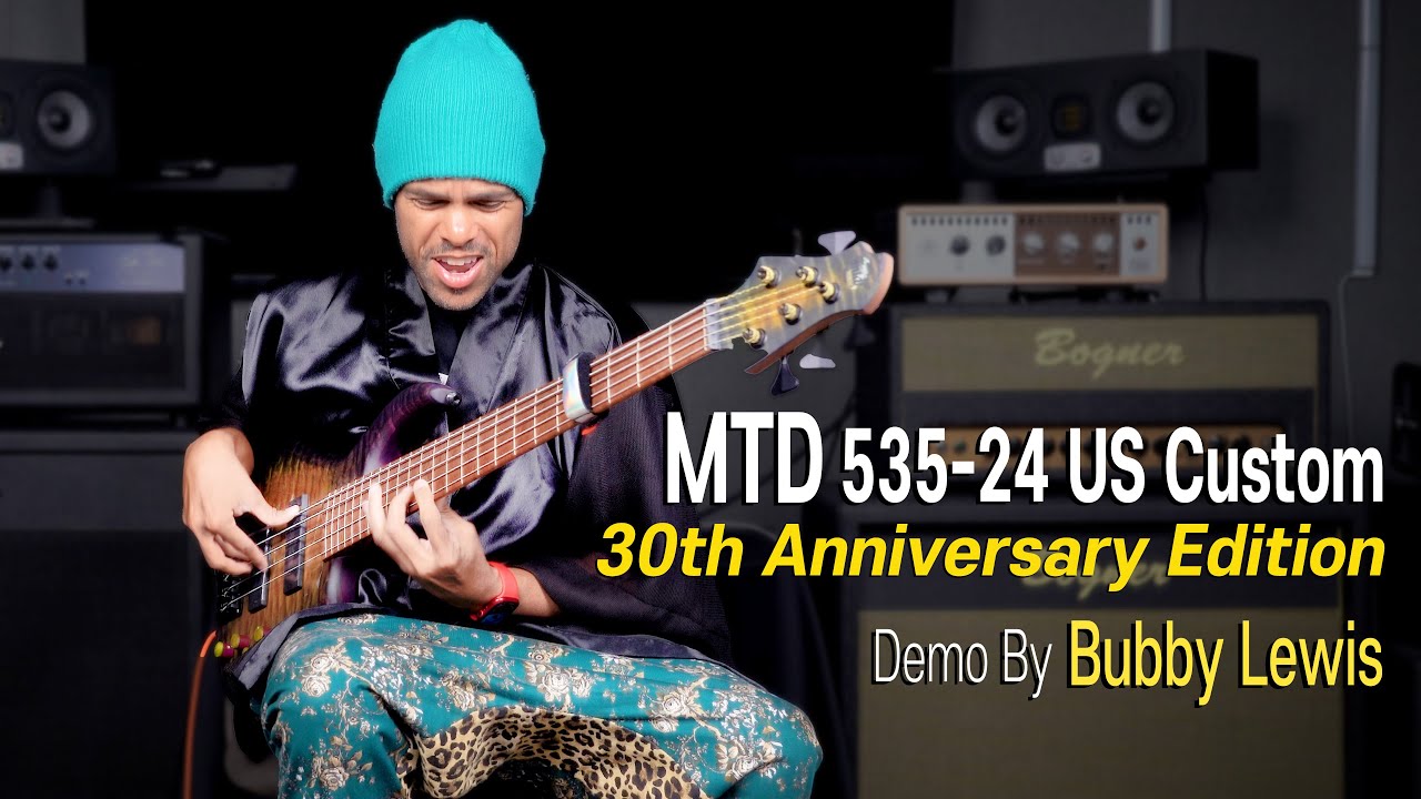 Robert Bubby Lewis I MTD 535-24 US Custom 30th Anniversary-Quilted Maple Top Demo