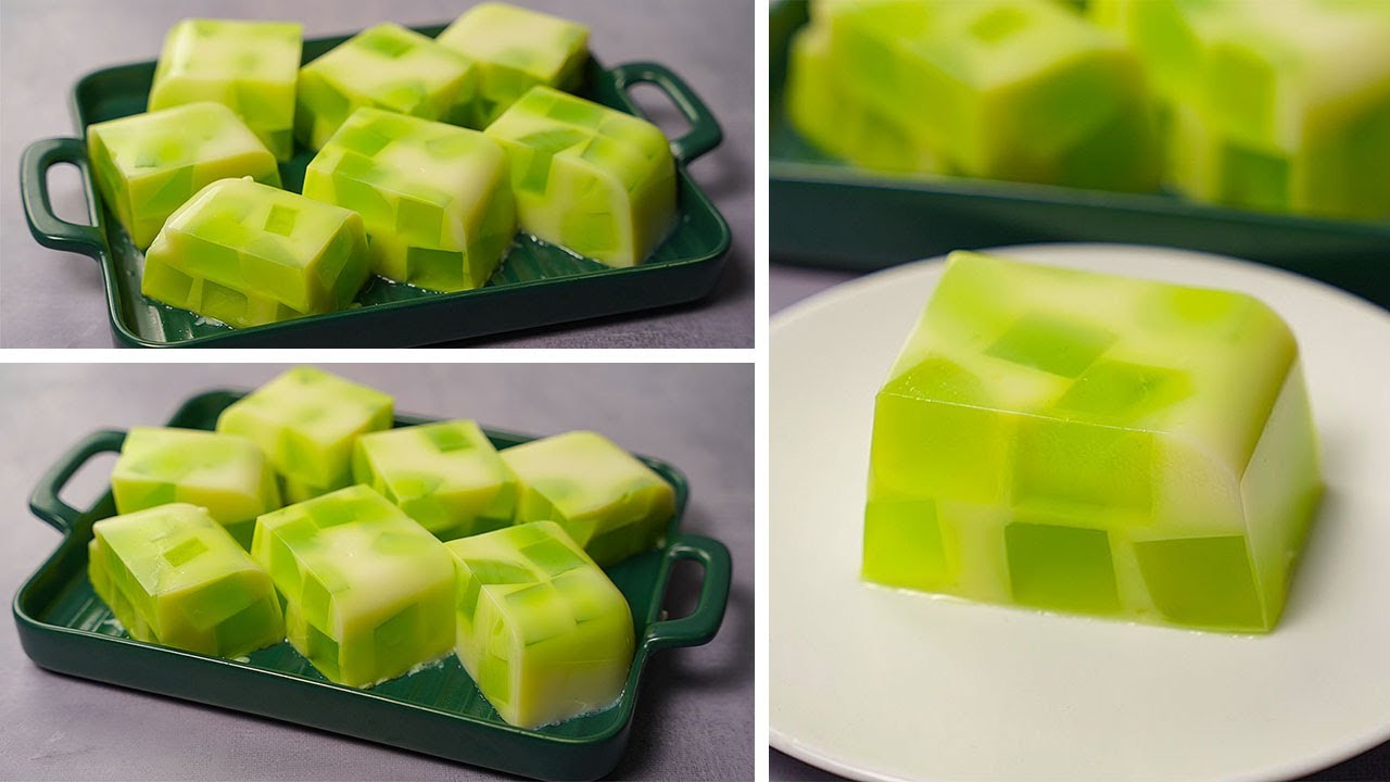 Lemon Jello Milk Pudding | Easy No Bake Jello Dessert Recipe | Yummy