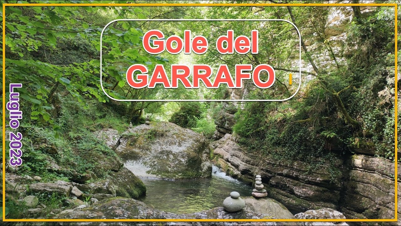trekking alla gola del Garrafo ( Marche AP )