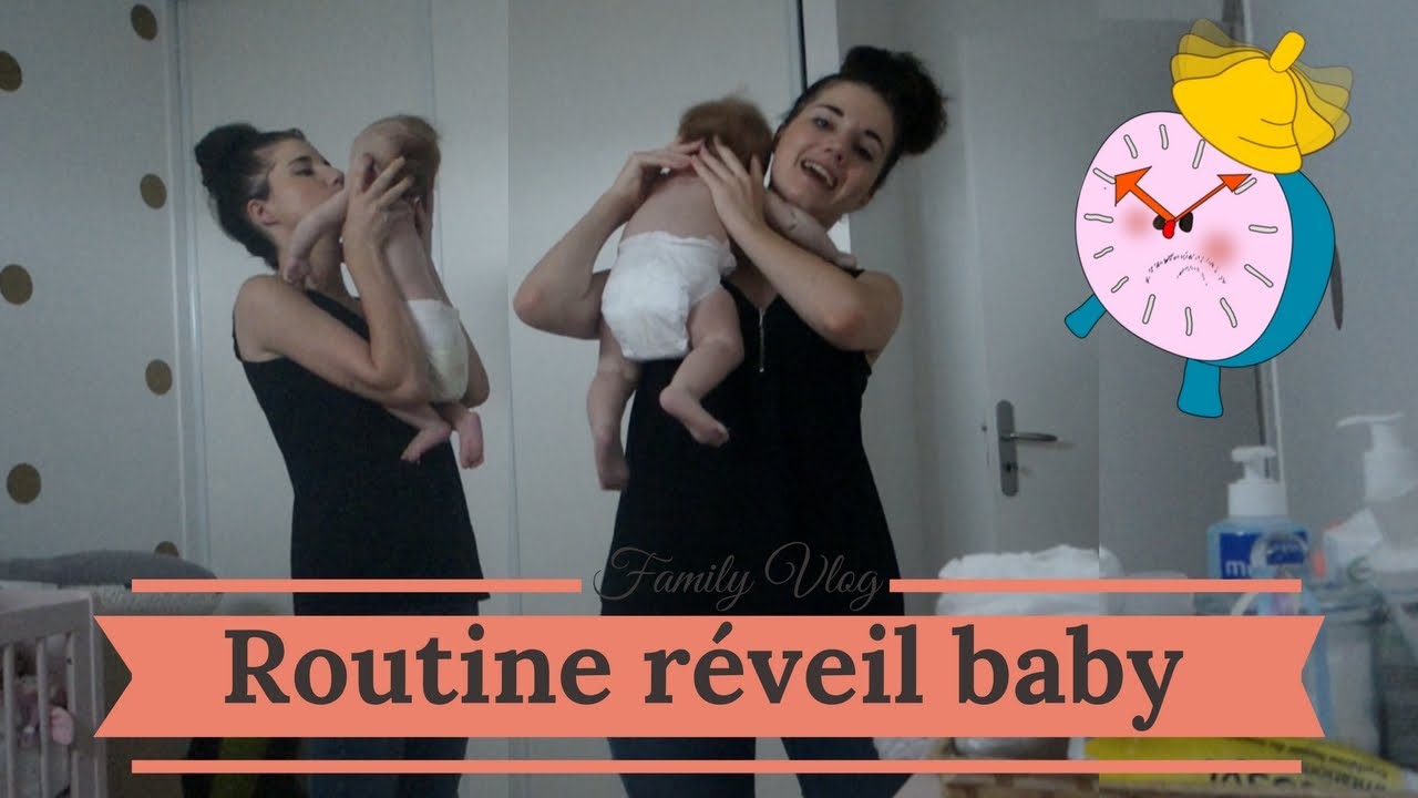 Routine reveil baby  ! - family Vlog 23.06