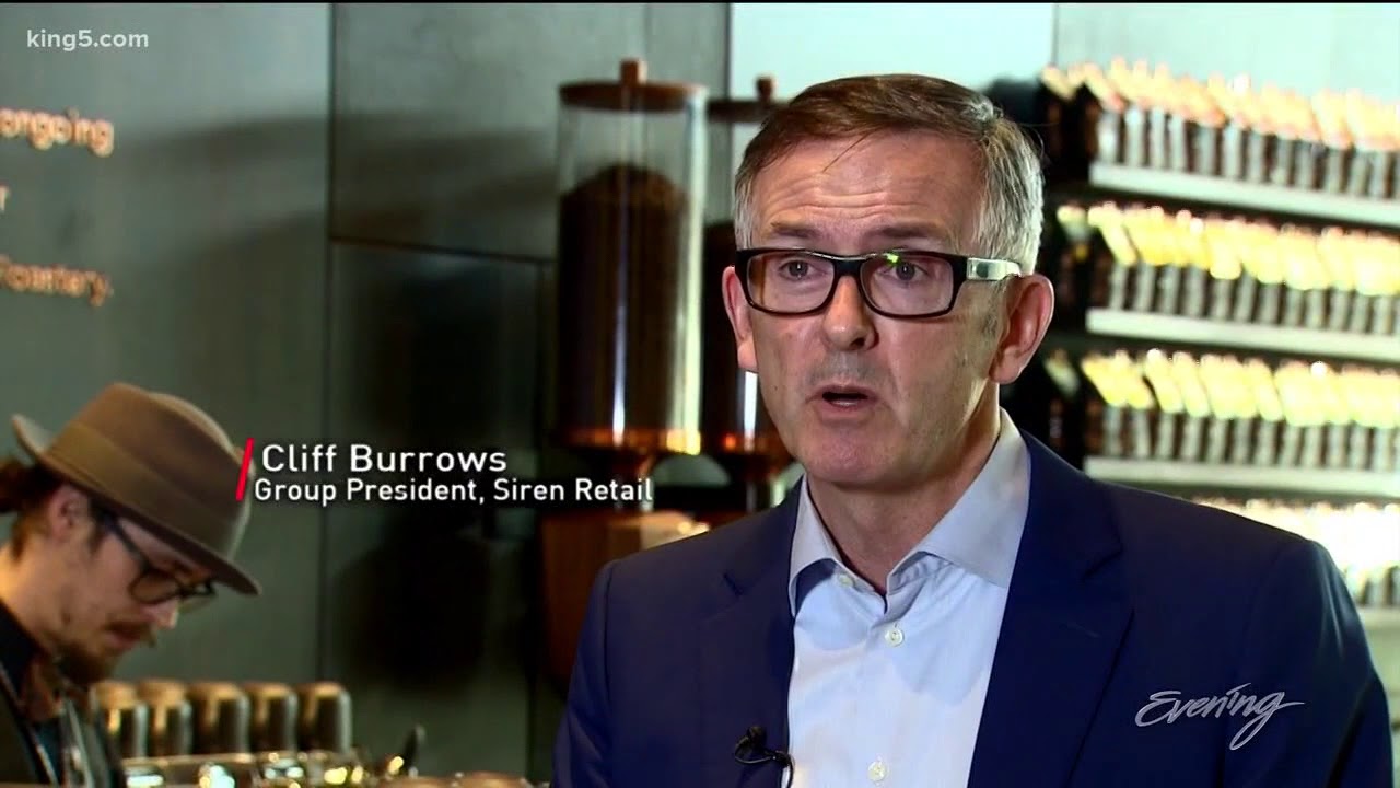 Starbucks debuts new store at Seattle corporate headquarters - KING 5 Evening