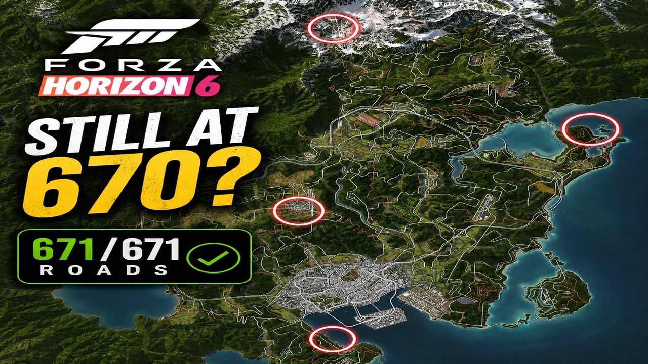 FH6 Hidden Roads Guide - The Ones You're Probably Missing (671/671 Roads)