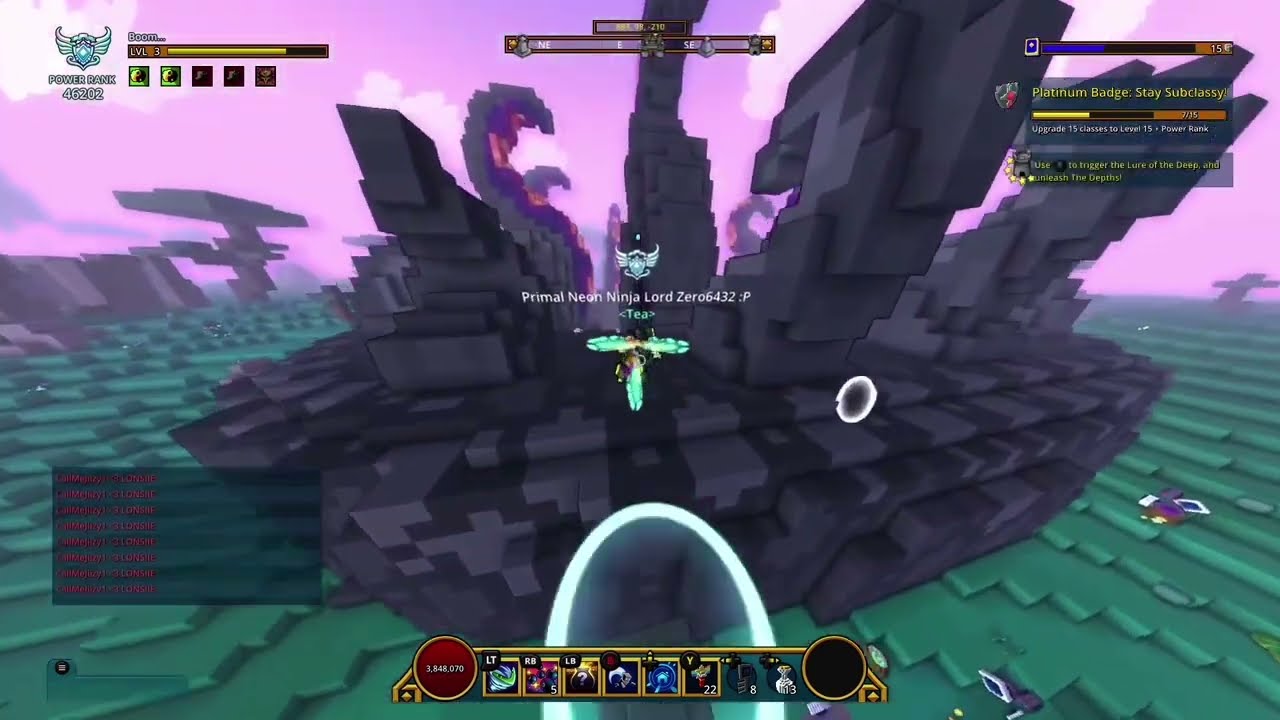 Trove: 46k Boomeranger D15 Long Shade gameplay