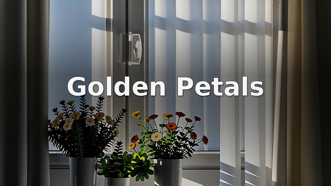 Golden Petals | Peaceful Moments | Soft Piano Flow