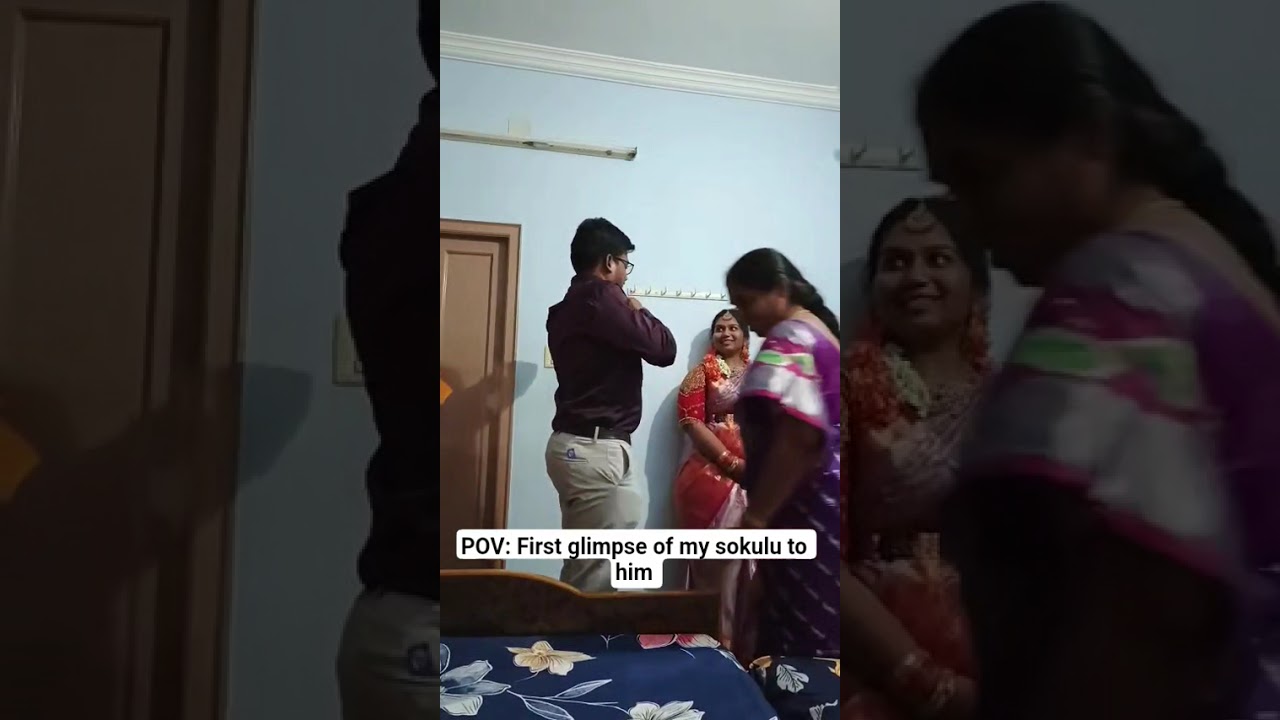First glimpse at my pelli choopulu 😍🥰 #wedding #pellichupulu #glimpse #happiness #happy