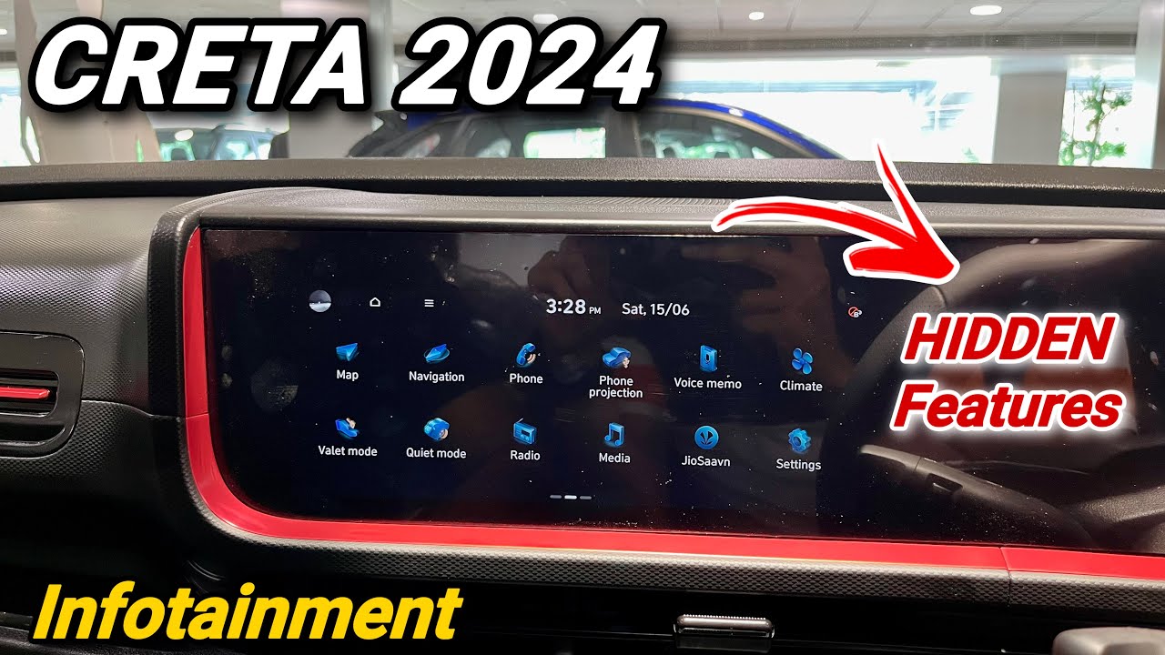 Creta Infotainment System - All Features Explained✅