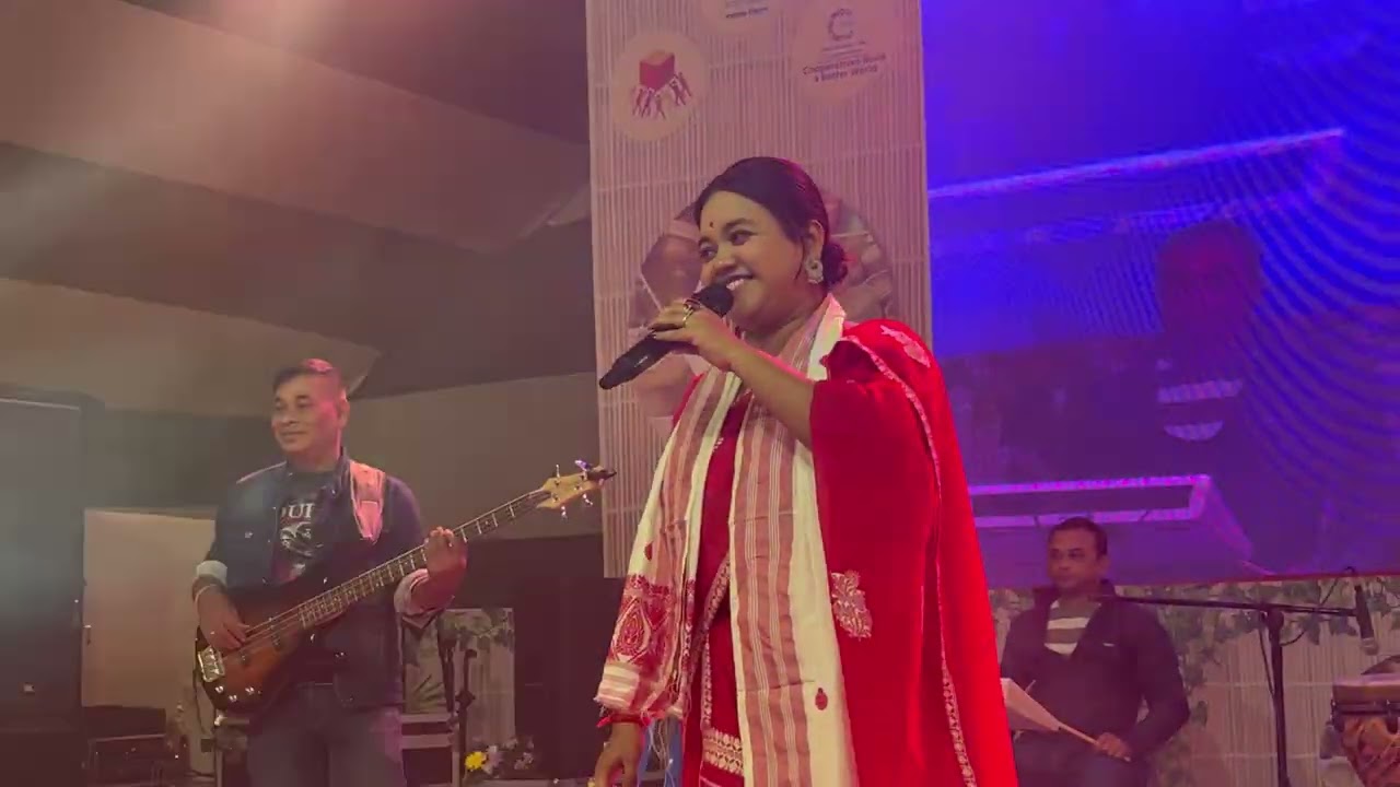 I love you I lovey You || Kamalika Kashyap Stage Perform  || Zubeen Garg Hit Song
