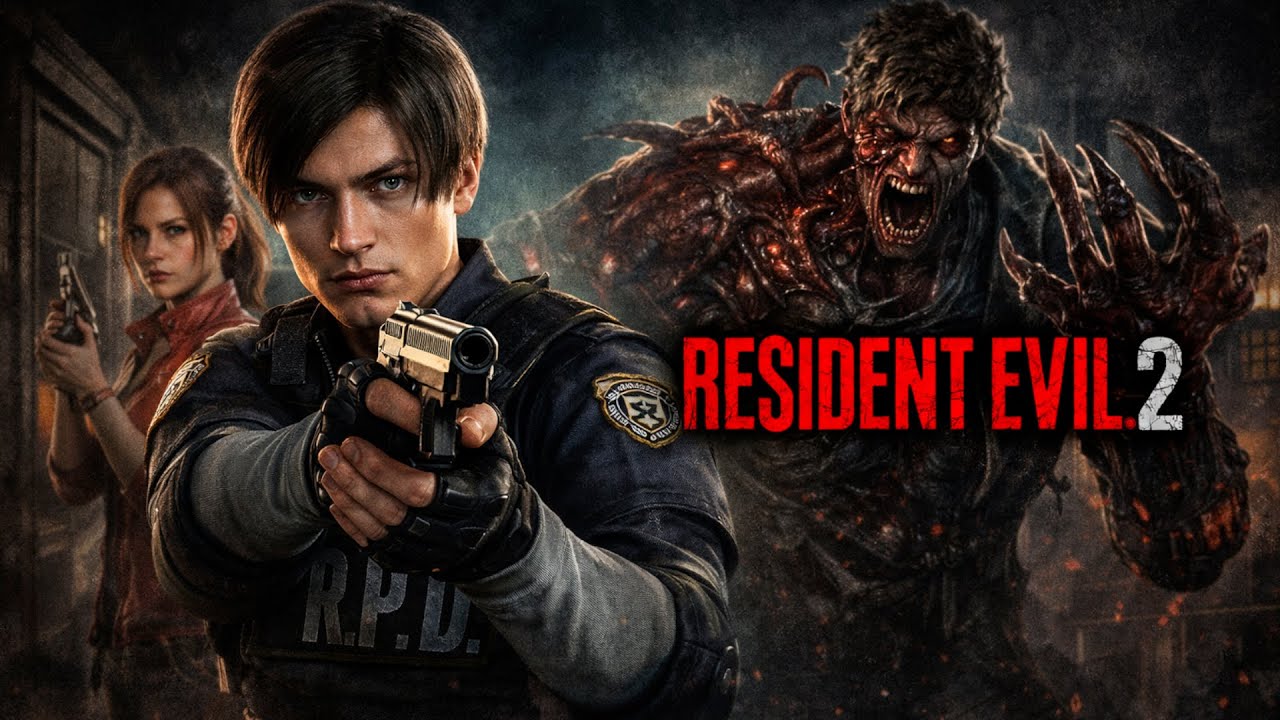 RESIDENT EVIL 2 1998 ОБНОВЛЕННЫЕ ТЕКСТУРЫ | Прохождение Классики На Максималках | Леон Кеннеди
