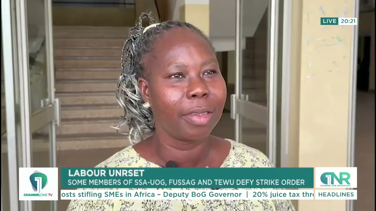 “We Won’t Strike” — Some SSA-UOG, FUSSAG, TEWU Members Break Strike Order